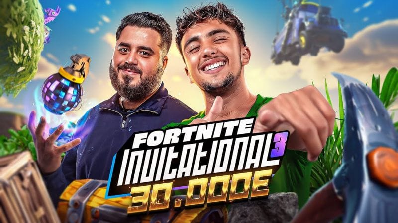 TOURNOI ENTRE STREAMERS SUR FORTNITE (30 000€ DE CASHPRIZE)