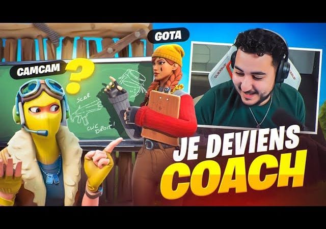 JE COACHE MA COPINE SUR FORTNITE ❤️