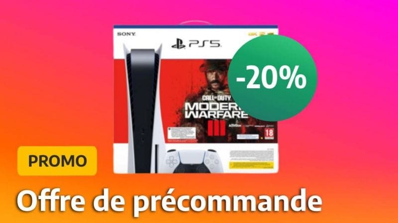 Promo flash : la PS5 Call of Duty Modern Warfare 3 s’accompagne d’une remise immédiate de 20%, mais cette offre se termine bientôt