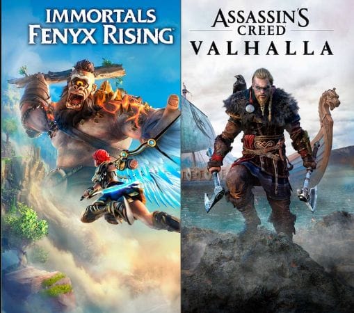 Promo pack Immortals Fenyx Rising AC Valhalla