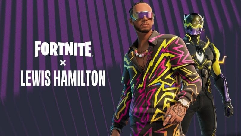 La Formule 1 s'invite dans Fortnite avec le skin Lewis Hamilton