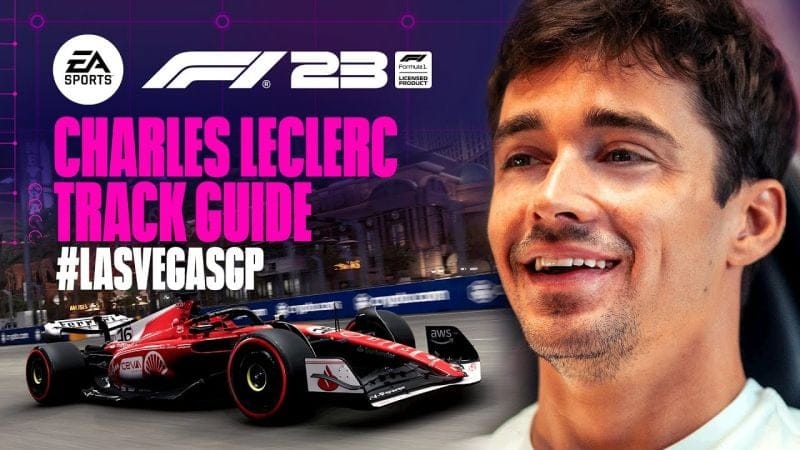 F1® 23 | Tour the Las Vegas Strip Circuit with Charles Leclerc