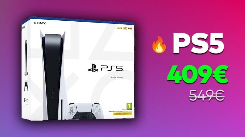La PS5 est à seulement 409€ pour le Black Friday, un prix encore jamais vu !