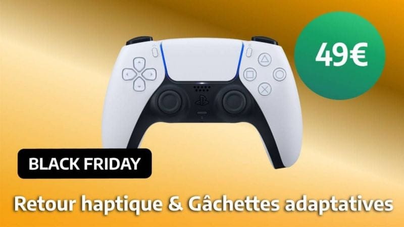 Black Friday PS5 : à 45€, les manettes Dualsense officielles ont un prix sacrifié chez ce marchand français !