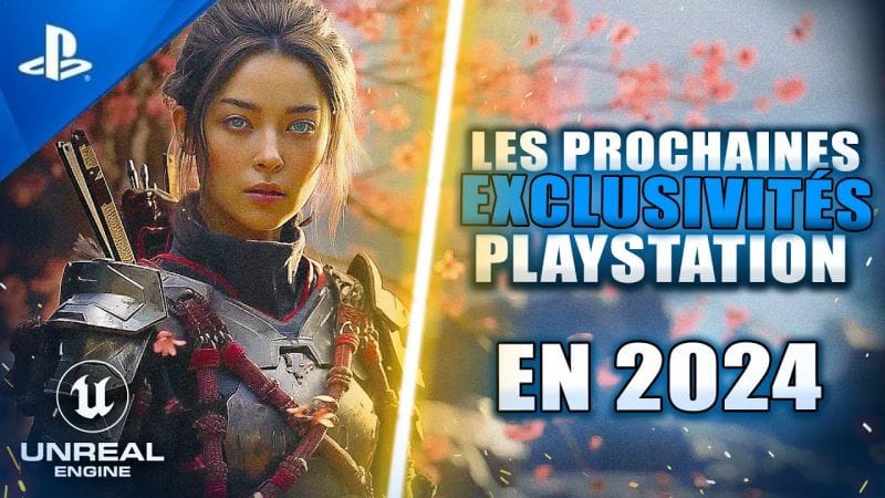 Les 12 EXCLUSIVITÉS PLAYSTATION Incroyables à venir en 2024 !! 💙🔥 (Unreal Engine 5)