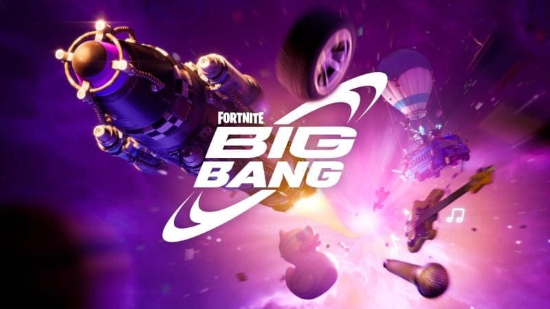 Fortnite prépare son prochain grand évènement nommé Le Big Bang, qui va chambouler le jeu