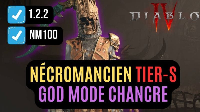 Le Build Nécromancien God Mode Chancre (Tier-S) Pour Infester Sanctuaire Sous Hormones !