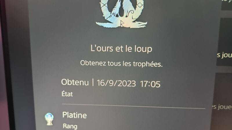 Platine en poche !