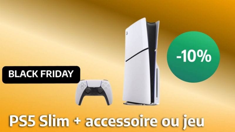 Black Friday PS5 Slim : la nouvelle PlayStation est déjà en promotion grâce à l'offre d'une grande enseigne française !