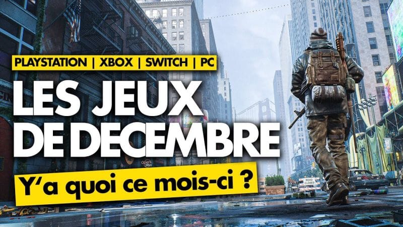 TOP 10 des sorties jeux vidéo en DÉCEMBRE 2023 ! 🎮