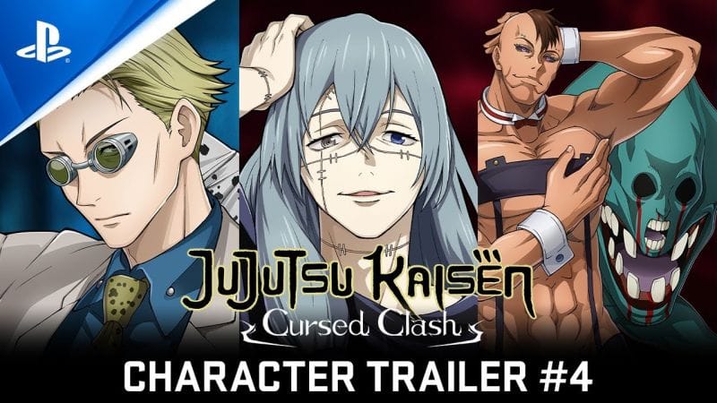 Jujutsu Kaisen Cursed Clash - Character Trailer #4 | PS5 & PS4 Games