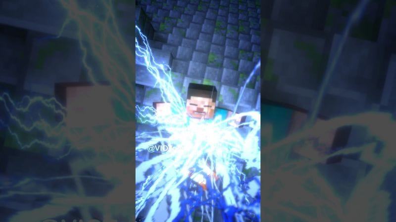 #16 - Epic Herobrine 🌩️ | #shorts #minecraft