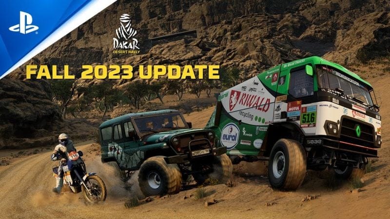 Dakar Desert Rally - Fall 2023 Update Trailer | PS5 & PS4 Games