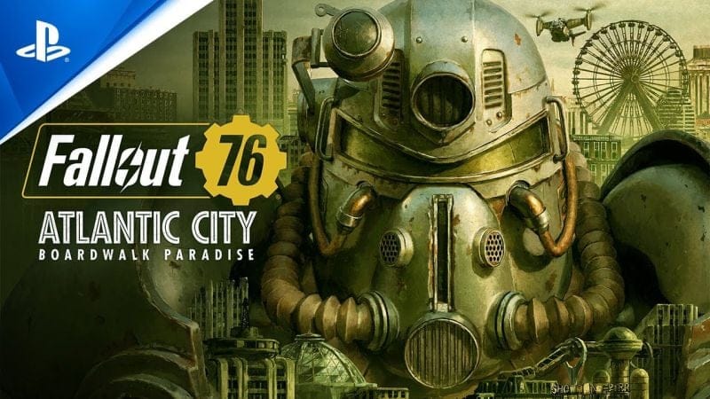 Fallout 76 - Atlantic City: Boardwalk Paradise Launch Trailer | PS5 & PS4 Games