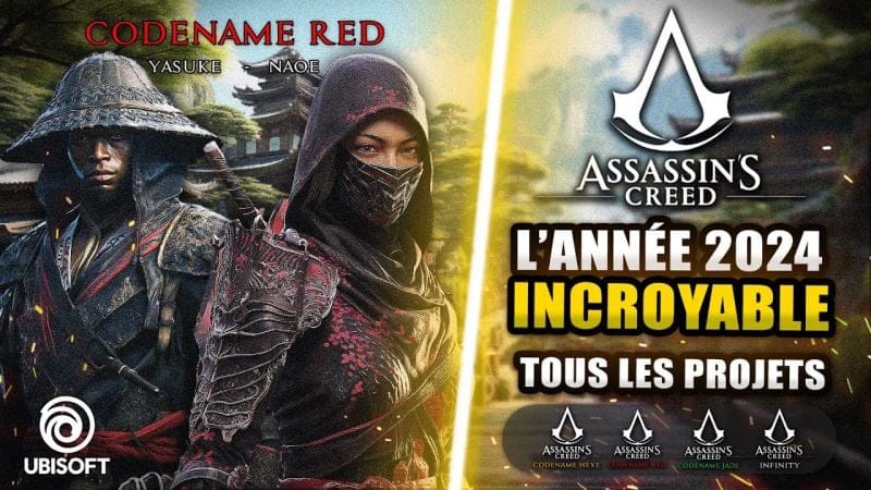 Assassin's Creed : l'Année 2024 sera INCROYABLE (Infos IMPORTANTES !) AC Infinity, Red, Jade, ...