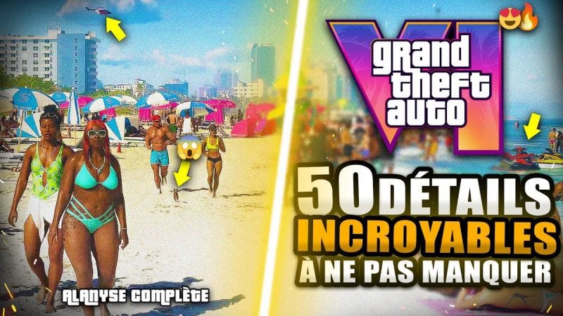 GTA 6 : 50 Détails INCROYABLES que vous n'avez PAS VU dans le Trailer 🔥 !! (Analyse du Trailer)