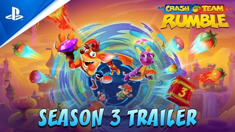 Crash Team Rumble - Season 3 Trailer | PS5 & PS4 Games