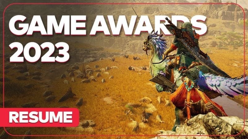 +40 jeux dévoilés aux Game Awards 2023 (Monster Hunter, Blade, Jurassic Park, DBZ...), résumé vidéo en 11 minutes