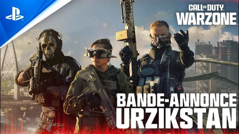 Call of Duty: Warzone - Trailer de la nouvelle carte de Saison 1 Urzikstan | PS5, PS4