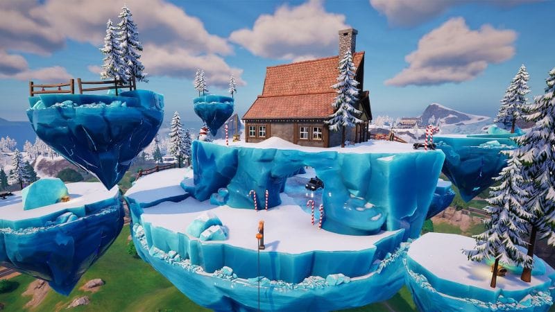 Où trouver le Chalet de Casse-Noisette de la Fête Hivernale 2023 de Fornite - Dexerto.fr