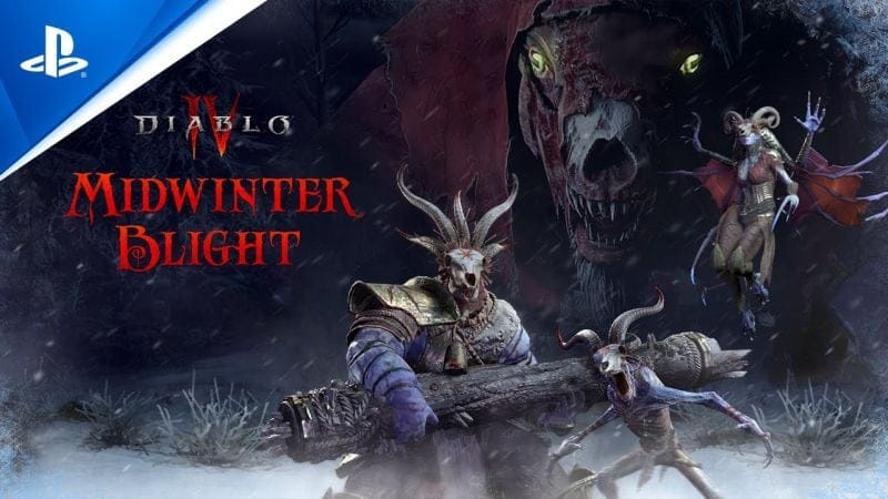 Diablo IV - Midwinter Blight Trailer | PS5 & PS4 Games