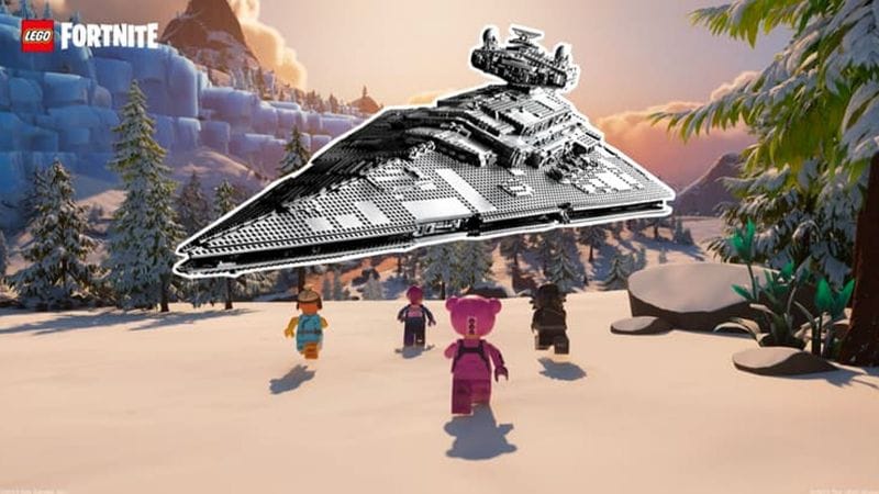 Un joueur LEGO Fortnite très inspiré a recréé le Star Destroyer - Dexerto.fr