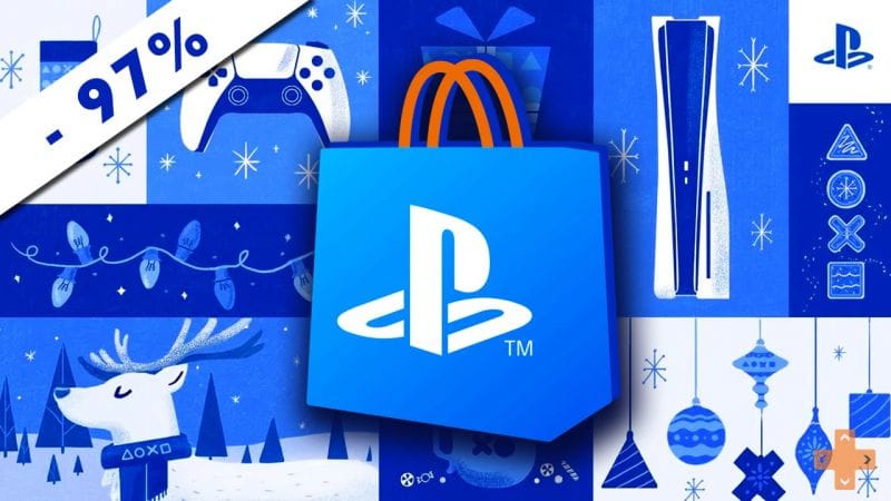 PlayStation Store : les méga promos de fin d'année, jusqu'à -95% sur les jeux PS5 et PS4 !