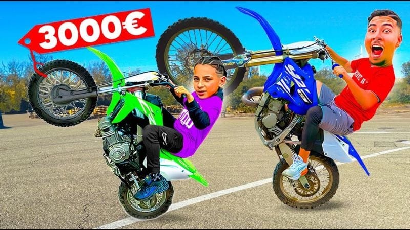 LE PREMIER QUI CABRE GAGNE UNE MOTOCROSS ! (AVEC DES ABONNÉS )