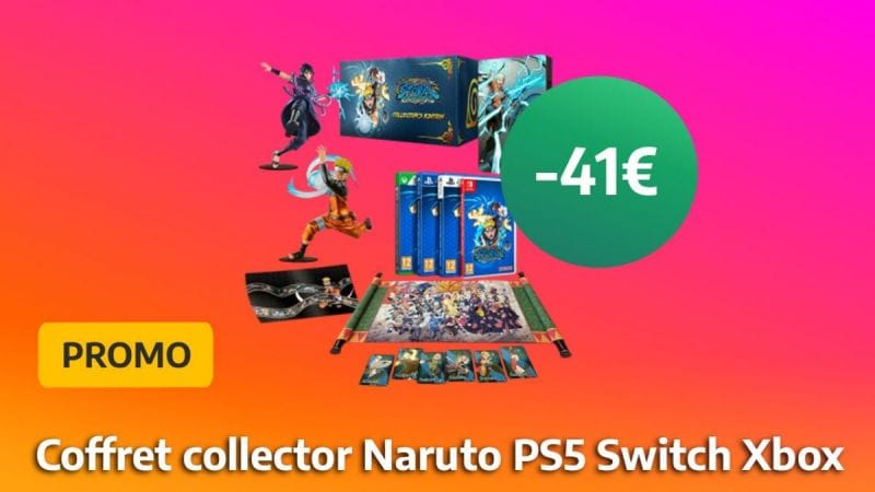 Fans de Naruto ? L'édition collector en promo de ce jeu vidéo disponible sur PS5 ou Nintendo Switch va vous faire craquer