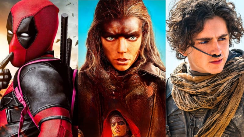 Dune 2, Furiosa, Alien, Deadpool 3... Les 12 films les plus attendus en 2024