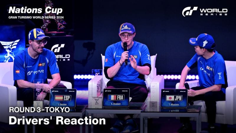 Drivers' Reaction - Nations Cup in Tokyo - World Series - Gran Turismo 7 - gran-turismo.com