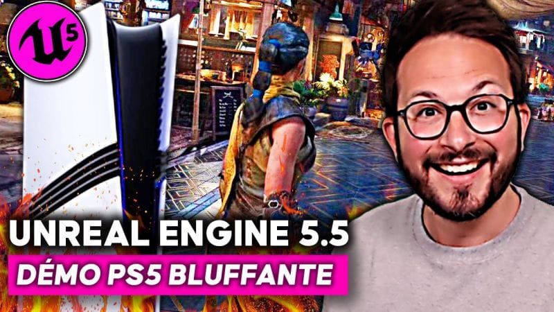 Unreal Engine 5.5 : Cette Nouvelle DÉMO PS5 est BLUFFANTE 😍 L'AVENIR du GAMING s'annonce FOU !!!