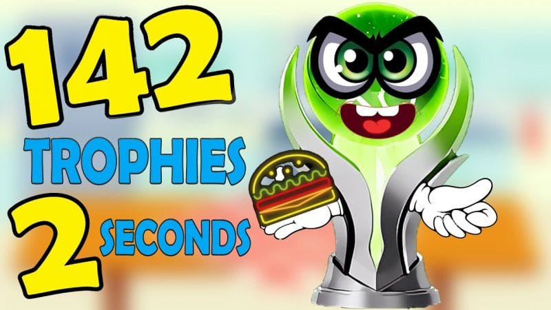 142 Trophies Within Seconds | The Jumping Burger Rush - Crossbuy - Autopop Platinum