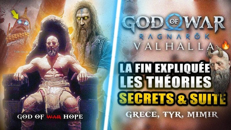 God Of War Ragnarök : La FIN du DLC Expliquée (+ Secrets) 🔥 Suite ? Grèce ? Mythologie, Théories !