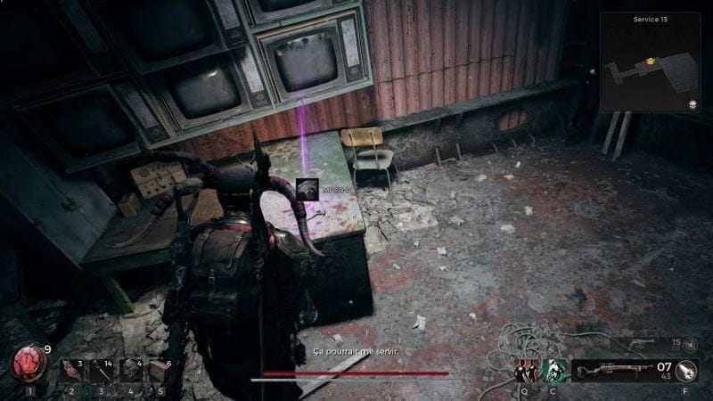 Remnant 2 - Code du coffre du Service 13 et arme de poing "MP60-R"