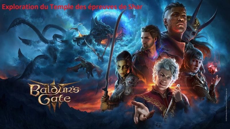 Baldur's Gate 3 - Exploration du Temple des épreuves de Shar