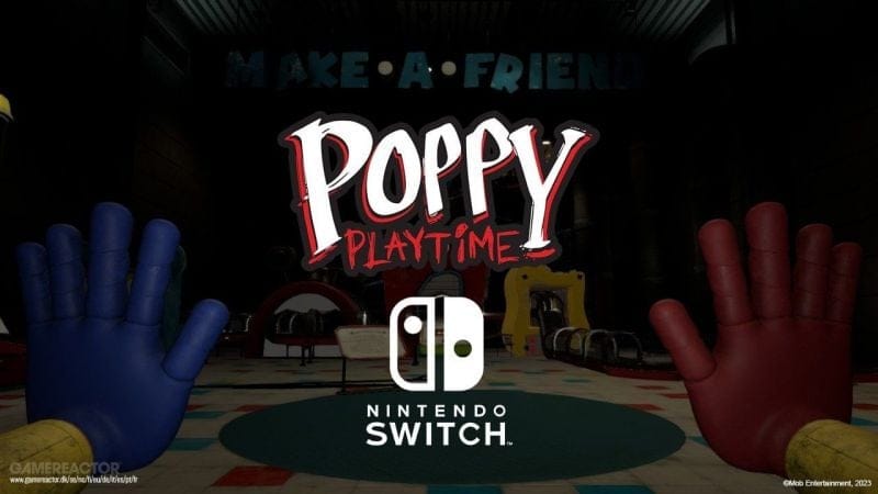 Poppy Playtime arrive sur PlayStation et Nintendo Switch en Europe le 15 janvier prochain.