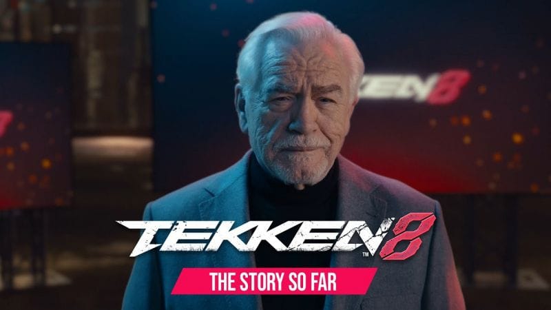 Tekken 8 : Une nouvelle vidéo pour raconter la saga du clan Mishima, narrée par le génial Brian Cox (Succession)