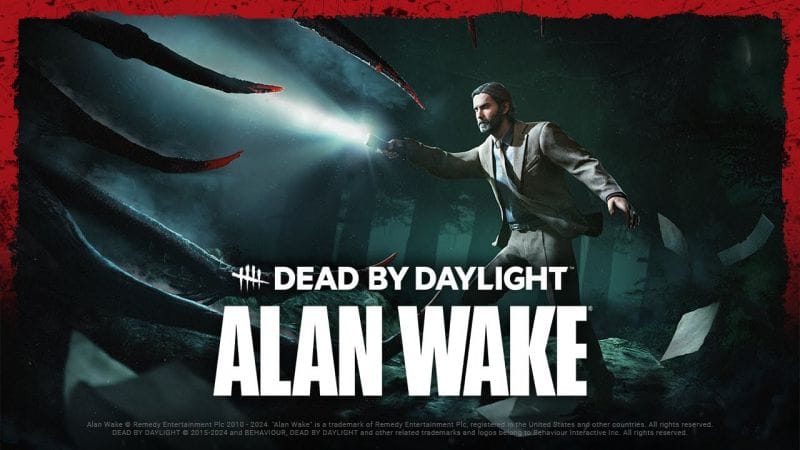 L'écrivain Alan Wake débarque dans l'univers ténébreux de Dead by Daylight