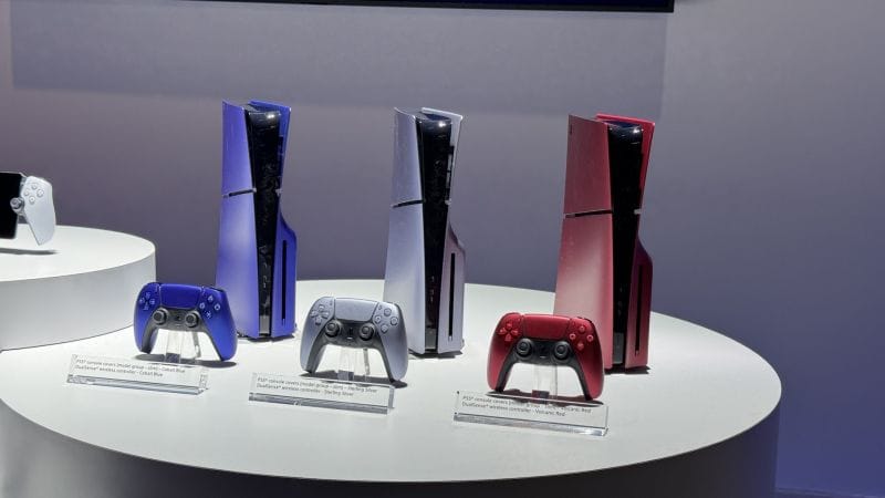 Voici la PS5 Slim avec ses nouvelles couleurs