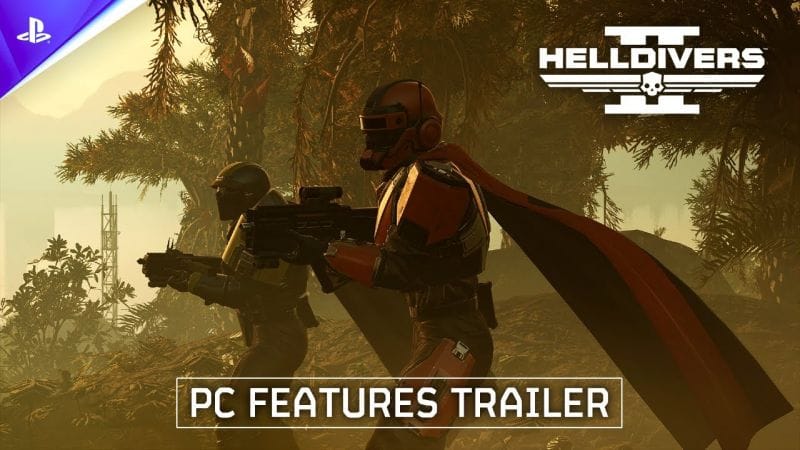 Helldivers 2 - Trailer des fonctionnalités PC - VF - 4K | PS5, PC