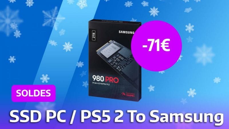 J'ai testé beaucoup de SSD PS5 et l'un des meilleurs est en soldes : le Samsung 980 Pro est à un prix fou