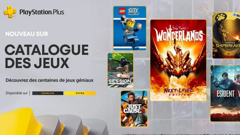 PS Plus Extra/Premium : voici la liste des jeux offerts en janvier 2024