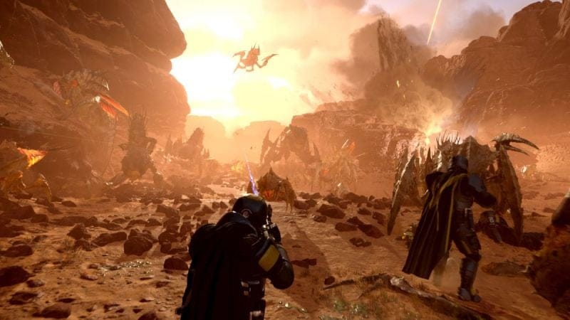 Helldivers 2 confirme la présence de crossplay - Gamosaurus