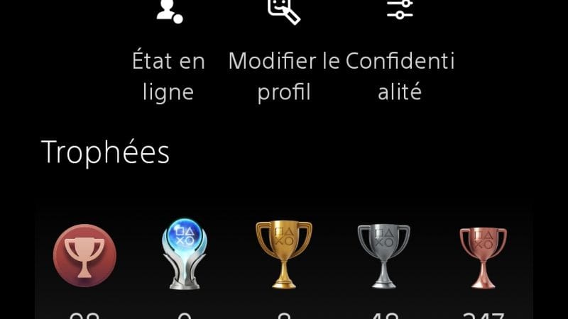 My trophies