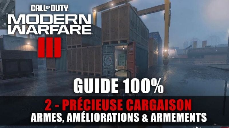 Call of Duty Modern Warfare 3 - Guide 100% : Précieuse cargaison (Armes, Armements, Améliorations)