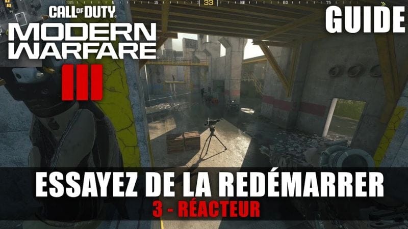 Call of Duty Modern Warfare 3 (2023) : Essayez de la redémarrer - Guide Trophée 🏆- Charge / Tourelle