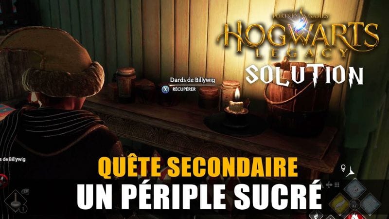 Hogwarts Legacy : Un Périple Sucré - Sorcière borne & Passage Secret (Soluce Quête Secondaire)