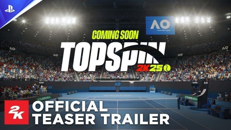 TopSpin 2K25 - Teaser trailer