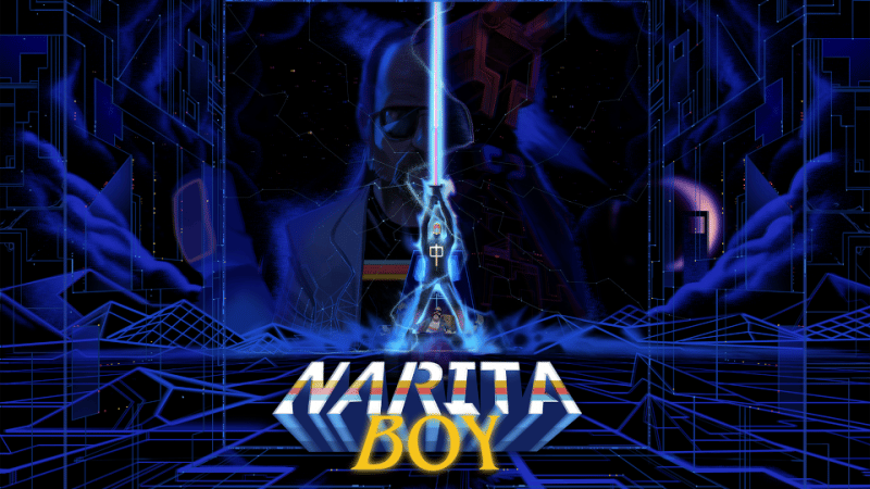 Narita Boy - Le jeu sortira en édition physique standard et collector le 22 mars ! - GEEKNPLAY Collector, Home, Indie Games, Linux, News, Nintendo Switch, PC, PlayStation 4, Xbox One, Xbox Series X|S